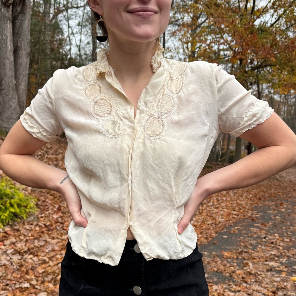 Vintage crop top